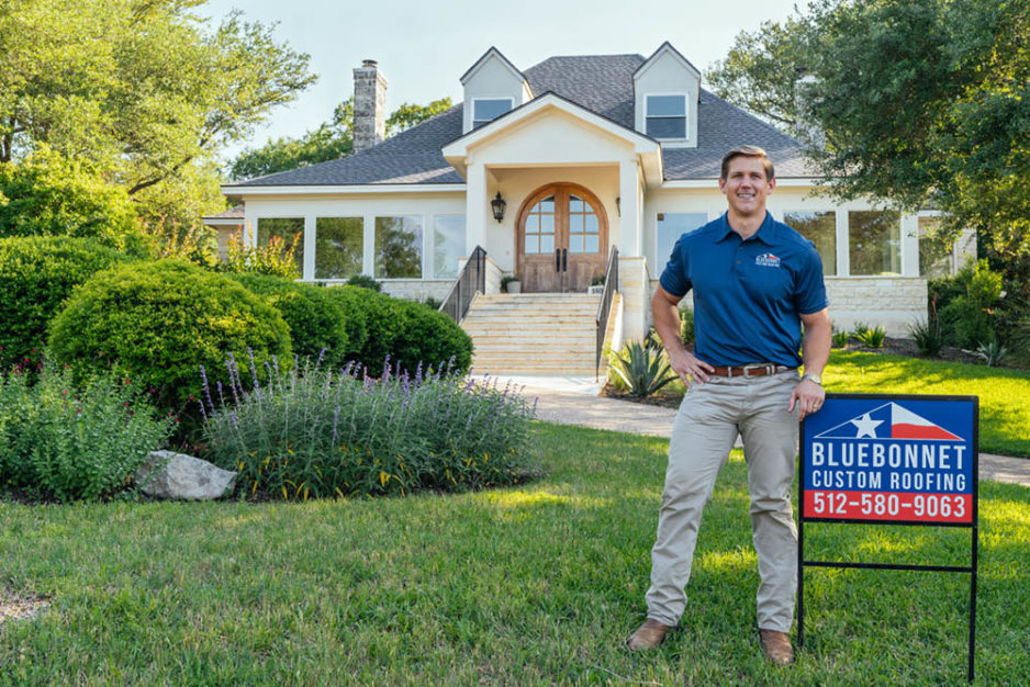 Bluebonnet custom roofing Austin Tx